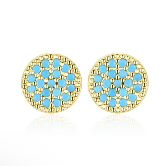 Delicate Turquoise Stud - Picture 1 of 5